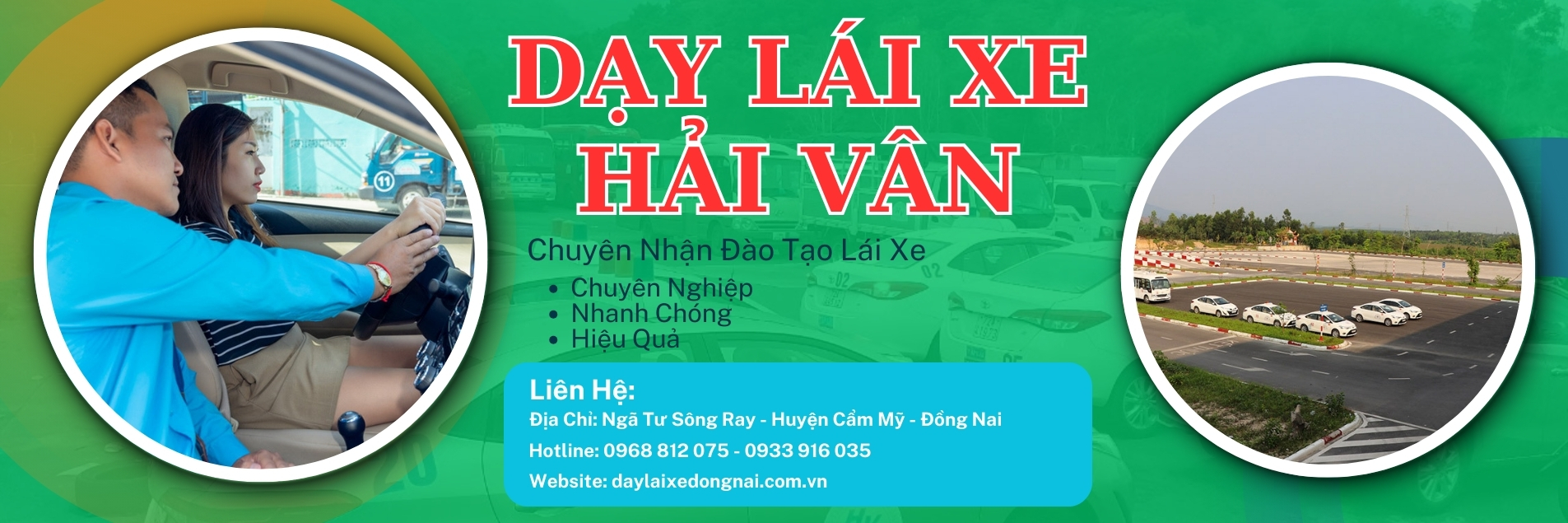 Banner Dạy Lái Xe Hải Vân - 03